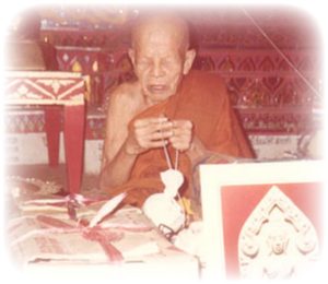 Luang Phu Ban Blessing Pra Khun Phaen and Pra Somdej Song Pol Amulets