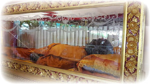 Relics of LP Yaem in Glass Coffin