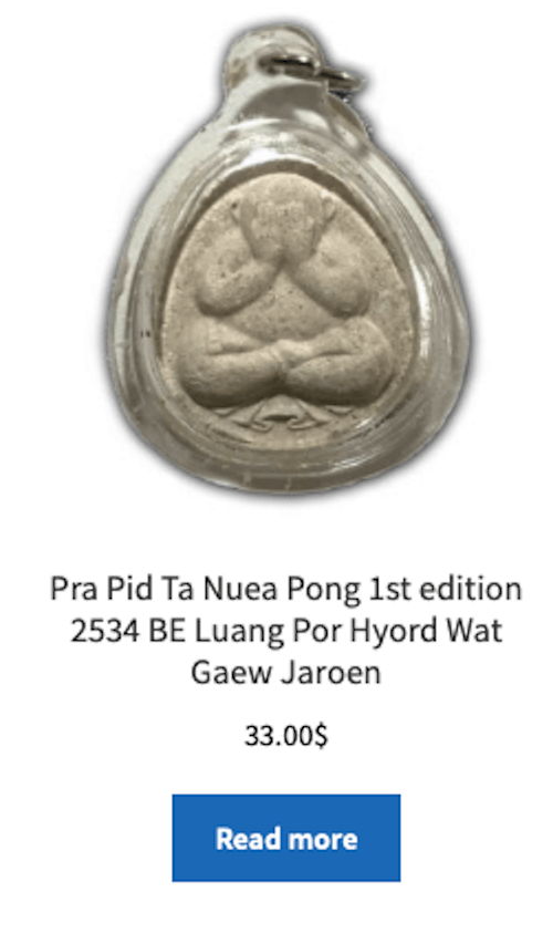 Pidta Luang Por Hyord Wat Gaew jaroen