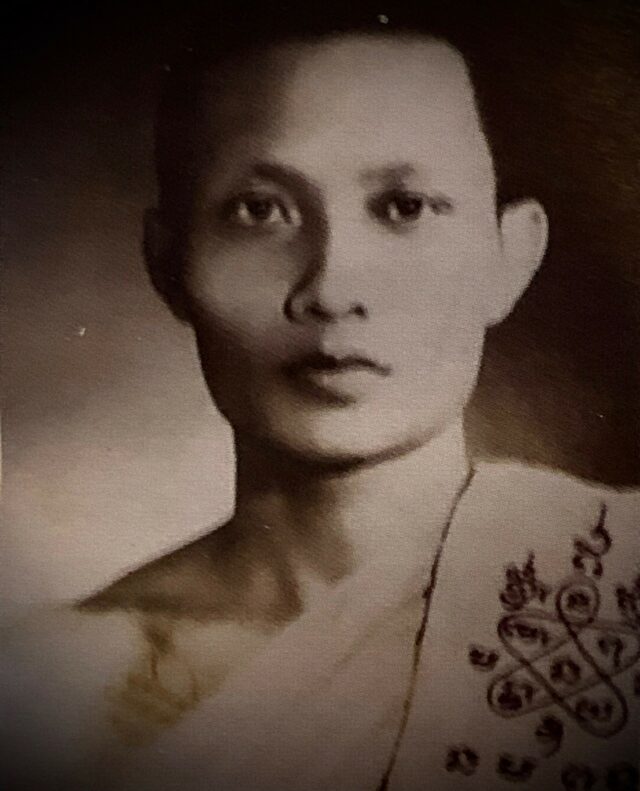 Luang Por Sakorn Manunyo of Wat Nong Grub as a Young Monk, during his very early Era