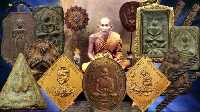 Luang Phu Sukh and his Amulets